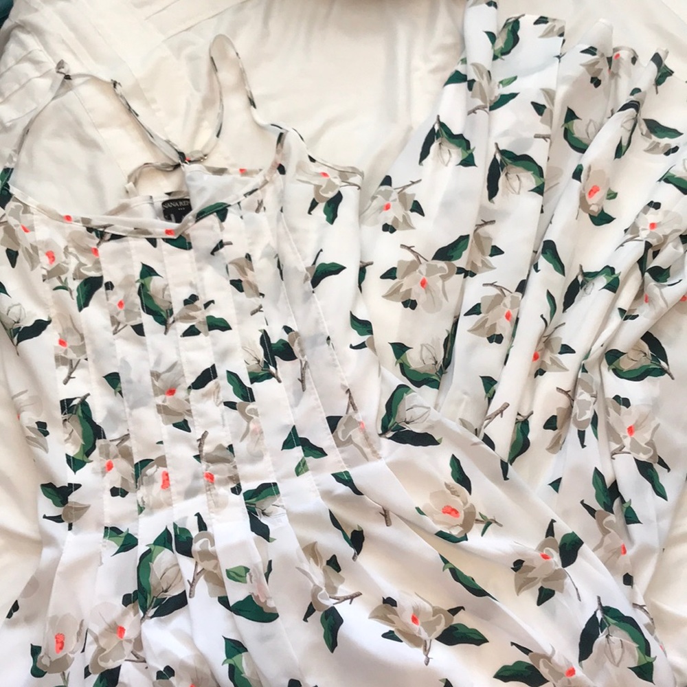 Floral White Maxi Dress